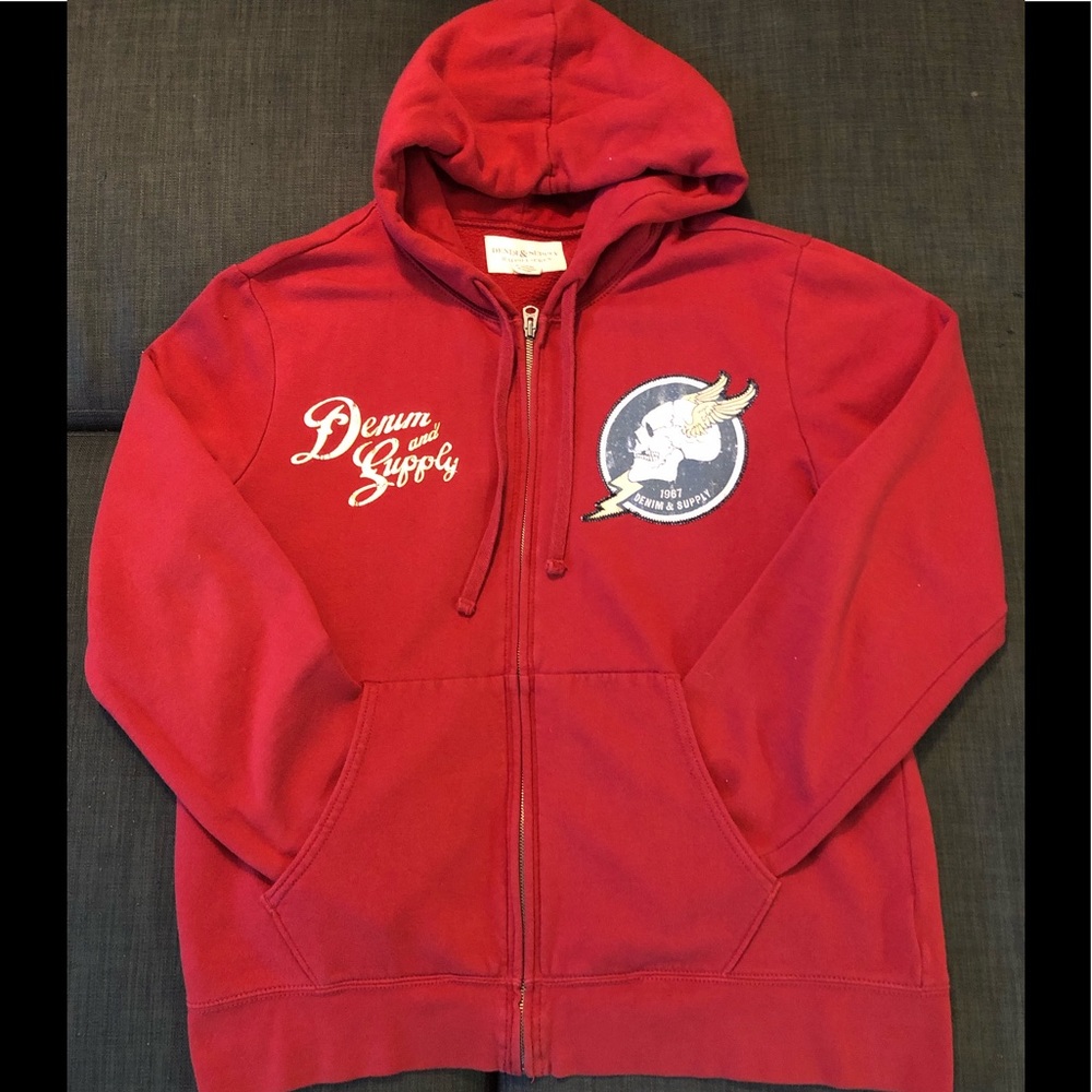 Ralph Lauren Denim & Supply Full Zip Hoodie